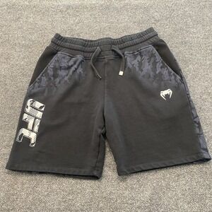 Venum UFC Training MMA Sweat Shorts Mens Size XL Camo Pattern Drawstring Waist